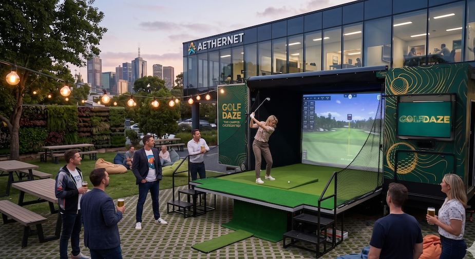 Why a Golf Simulator is the Perfect Team Building Activity in Newcastle